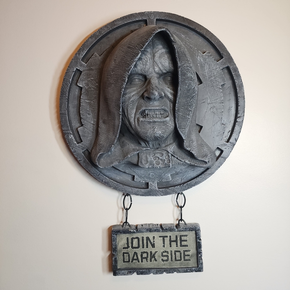 2011 Star Wars Emperor Palpatine Wall Decor 3D Lucasfilm Ltd Rare Collectable